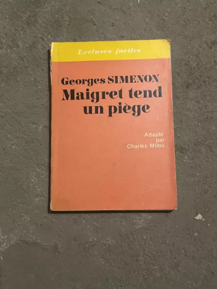 Maigret tend un piege - Georges Simenon, knyga