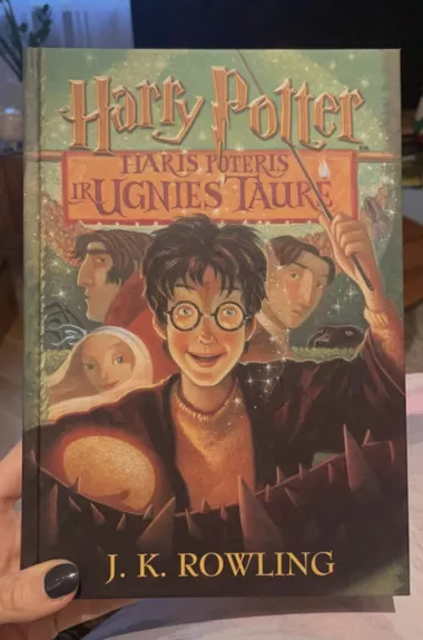 Haris Poteris ir ugnies taurė - Rowling J. K., knyga