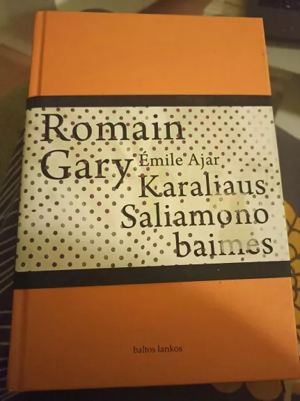 Karaliaus Saliamono baimės - Romain Gary, knyga