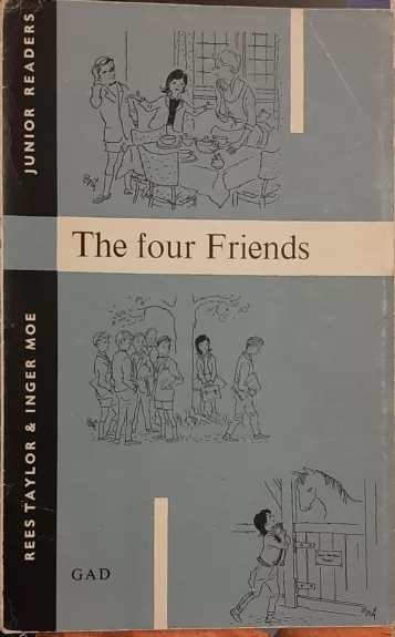 The four Friends - Rees Taylor, knyga