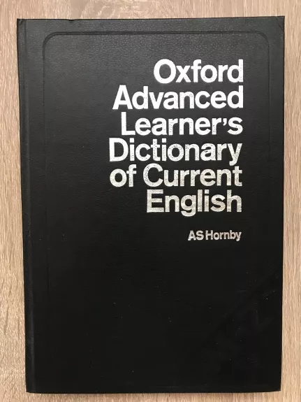 Oxford Advanced Learner's Dictionary of Current English - A. S. Hornby, knyga