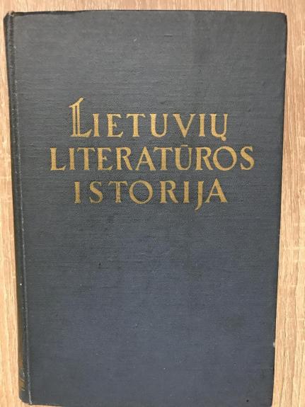Lietuvių literatūros istorija (2 dalys)