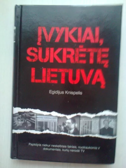 Įvykiai, sukrėtę Lietuvą - Egidijus Knispelis, knyga