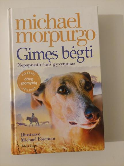 Gimęs bėgti - Michael Morpurgo, knyga