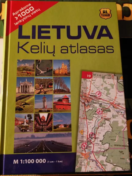 Lietuva. Kelių atlasas - Autorių Kolektyvas, knyga