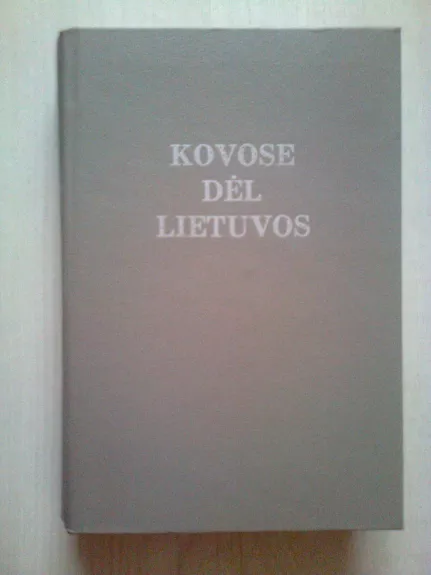 Kovose dėl Lietuvos (II tomas) - Stasys Raštikis, knyga