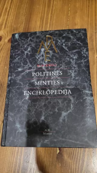 Politinės minties enciklopedija - David Miller, knyga