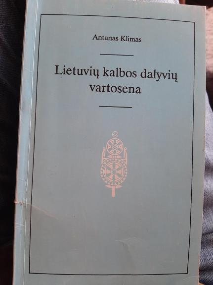 Lietuvių kalbos dalyvių vartosena