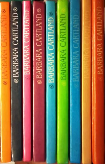 B.Cartland knygų kolekcija