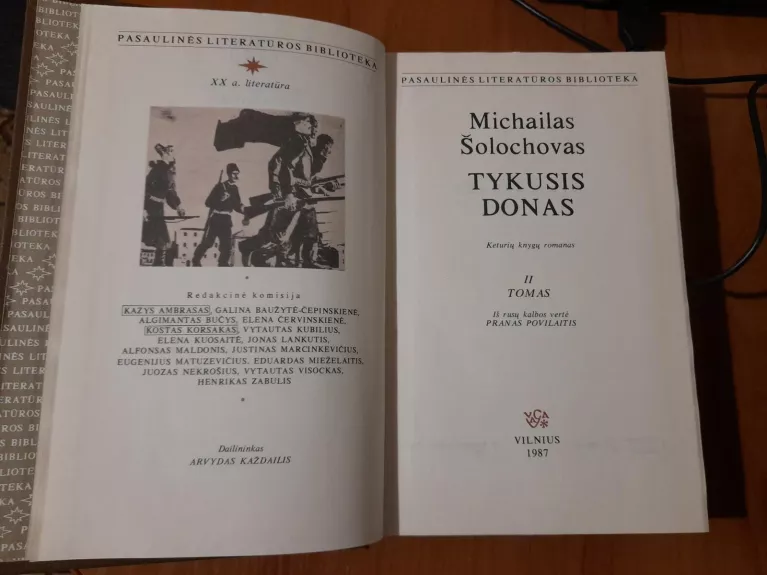 Tykusis Donas 2 tomai - Michailas Šolochovas, knyga 1