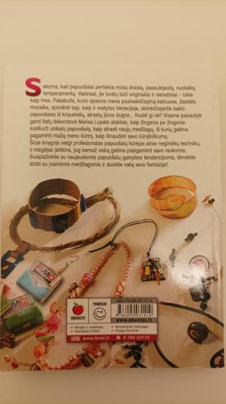 Papuošalai: idėjos, technika, gamyba