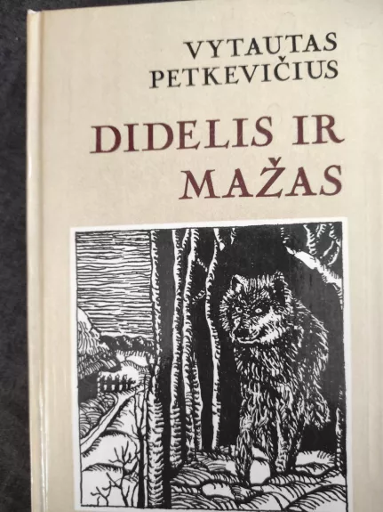 Didelis ir mažas - Vytautas Petkevičius, knyga 1