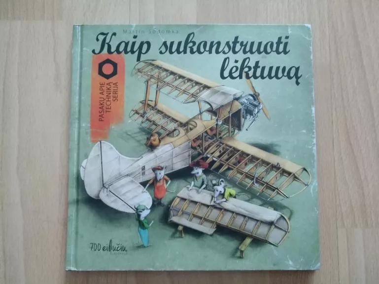 Kaip sukonstruoti lėktuvą - Martin Sodomka, knyga