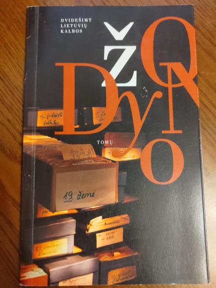Dvidešimt lietuvių kalbos žodyno tomų