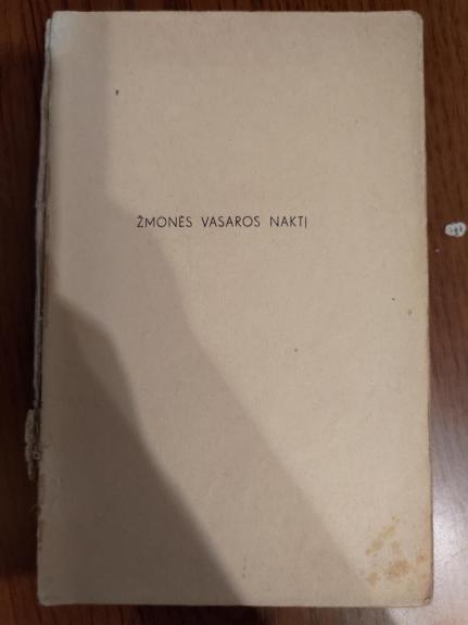 F.Silanpe Žmonės vasaros naktį,1939 m