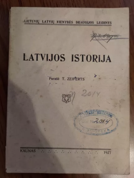 Latvijos istorija