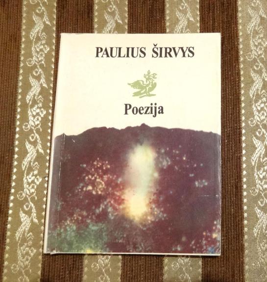 Poezija - Paulius Širvys, knyga