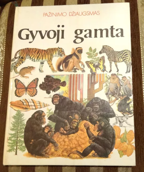 Gyvoji gamta - J. Mitchell, knyga