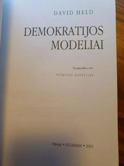 Demokratijos modeliai