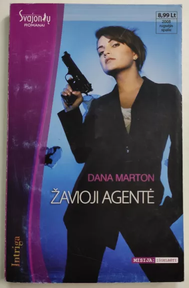 Žavioji agentė - Dana Marton, knyga