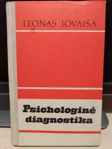 Psichologinė diagnostika - Leonas Jovaiša, knyga