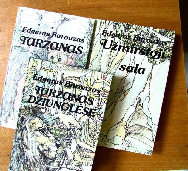 Tarzanas ( 3 knygos) - Barouzas Edgaras, knyga