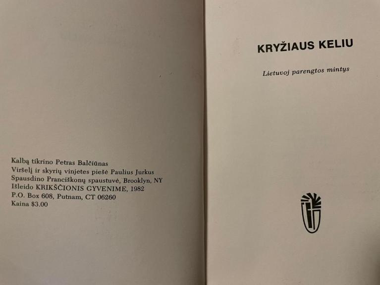 Kryžiaus keliu