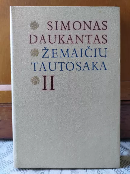 Žemaičių tautosaka (II dalis) - Simonas Daukantas, knyga