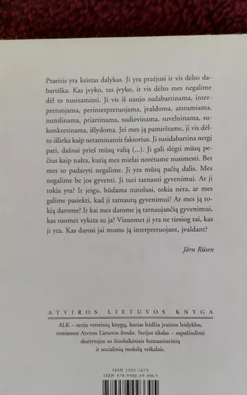 Istorika: istorikos darbų rinktinė - J. Russen, knyga 1