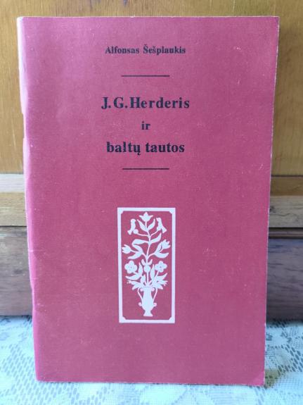 J.G.Herderis ir baltų tautos