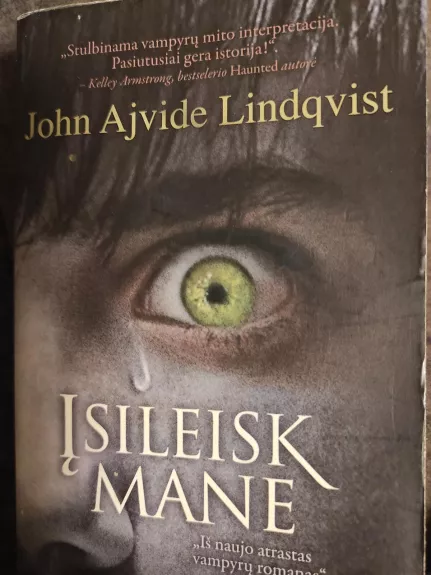 Įsileisk mane - John Ajvide Lindqvist, knyga