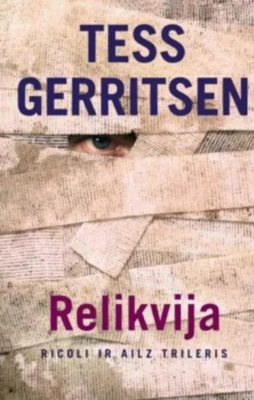 Relikvija - Tess Gerritsen, knyga