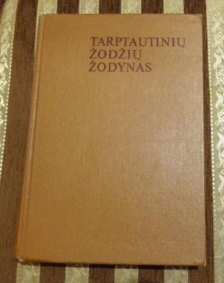 Tarptautinių žodžių žodynas