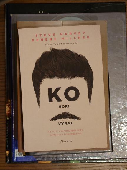 Ko nori vyrai - Steve Harvey, Denene  Millner, knyga