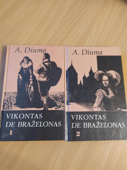 Vikontas De Braželonas 2 dalys