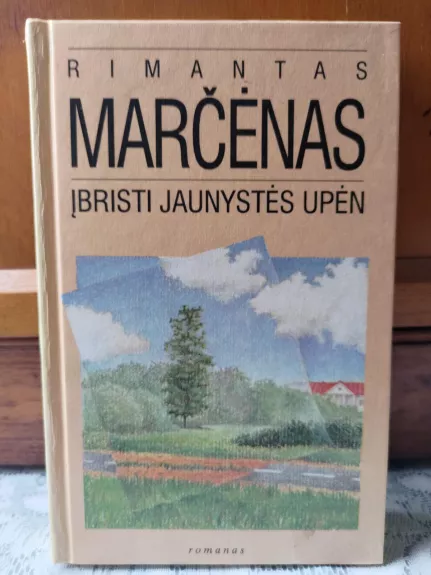 Įbristi jaunystėn upėn - Rimantas Marčėnas, knyga