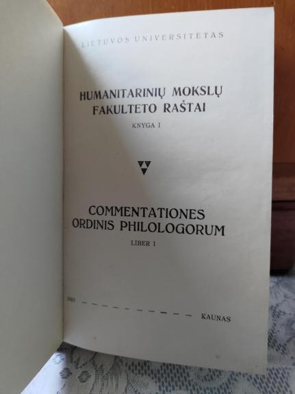 Humanitarinių mokslų fakulteto raštai (Kn.1)