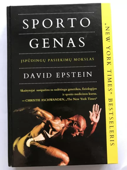 Sporto genas - David Epstein, knyga