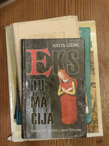 Ekshumacija - Anita Liepa, knyga