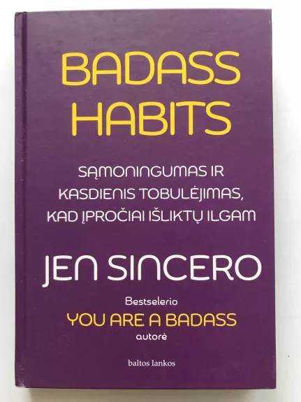 Badass habits - Jen Sincero, knyga
