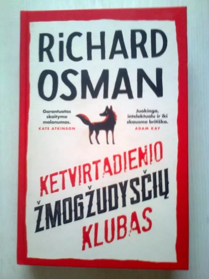 Ketvirtadienio žmogžudysčių klubas - Richard Osman, knyga