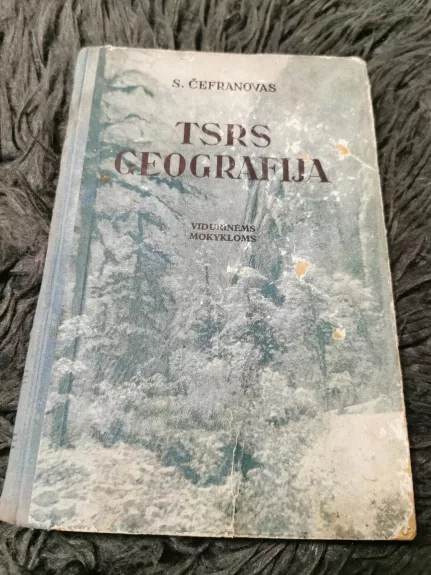TSRS geografija - S. Čefranovas, knyga 1