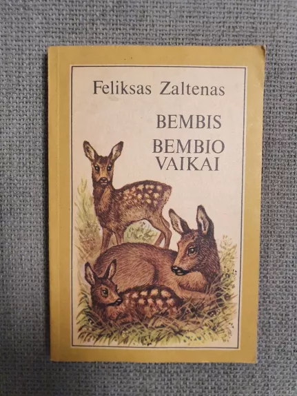 Bembis bembio vaikai - Feliksas Zaltenas, knyga