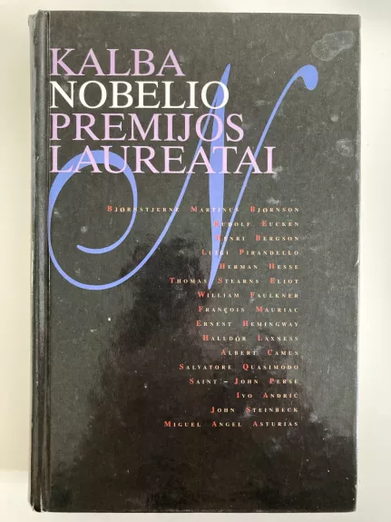 Kalba Nobelio premijos laureatai - Juozas Jasaitis, knyga