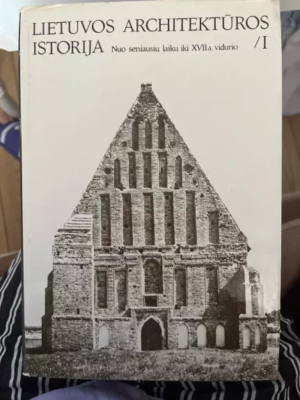 Lietuvos architektūros istorija (1 tomas) - Jonas Minkevičius, knyga 1