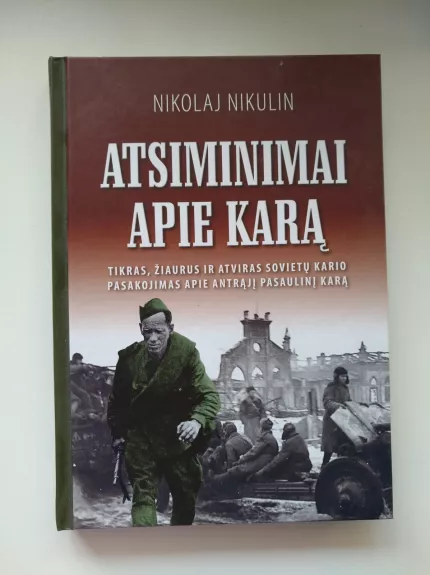 Atsiminimai apie karą - Nikolaj Nikulin, knyga