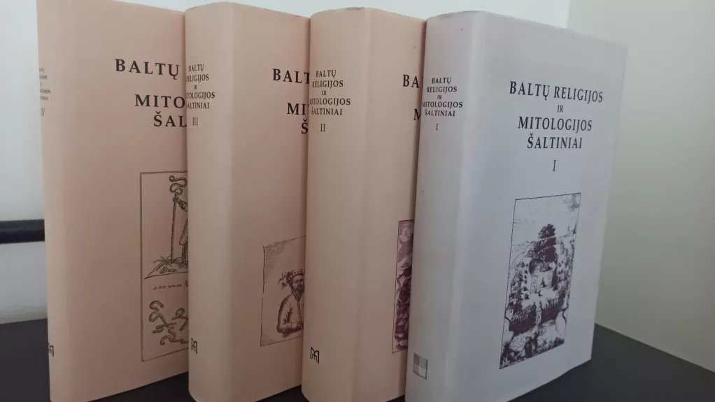 Baltų religijos ir mitologijos šaltiniai 1-4 tomai - Norbertas Vėlius, knyga 1