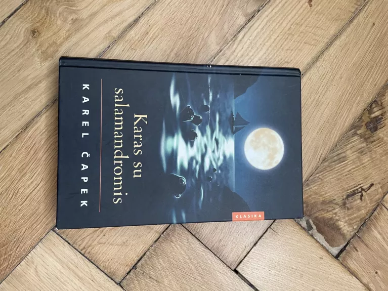 Karas su salamandromis - Karelas Čapekas, knyga