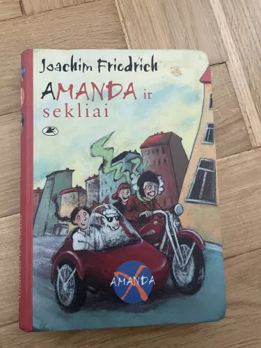 Amanda ir sekliai - Joachim Friedrich, knyga