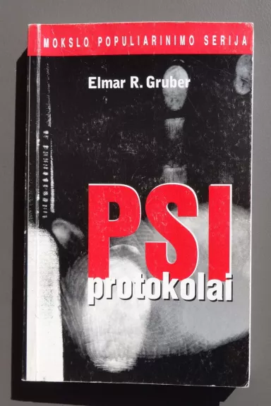 PSI protokolai - Elmar Gruber, knyga